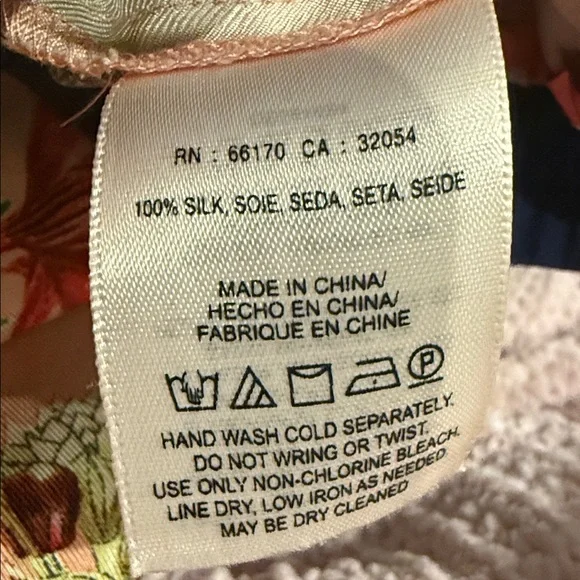 🌸 Anthropologie Elevenses Gardener Silk Wide Leg Pant - M - Picture 6 of 7